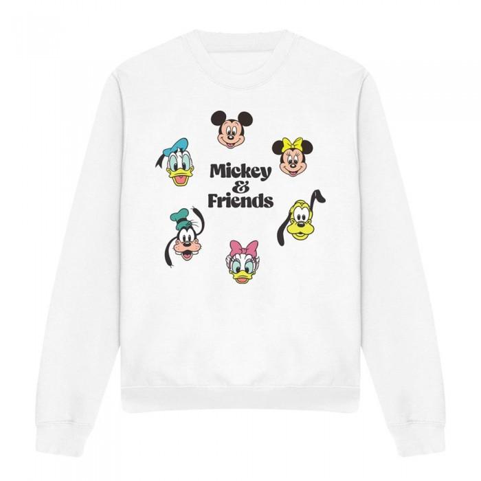 Mickey & Friends Unisex Adult Faces Sweatshirt