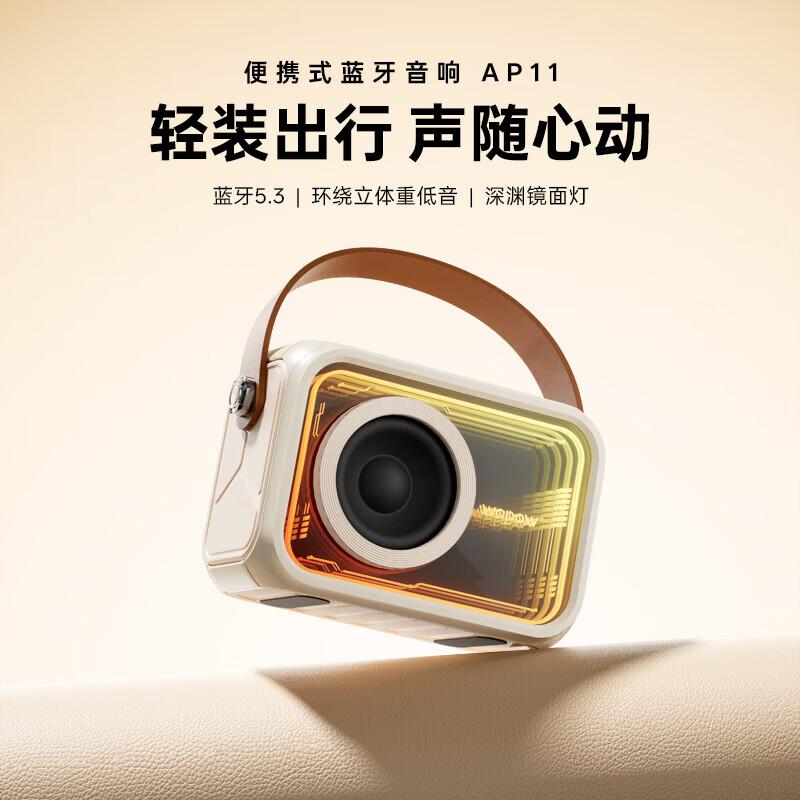 WOPOW AP11 Портативная Bluetooth-колонка KTV Штепсель CN (адаптер в комплекте)