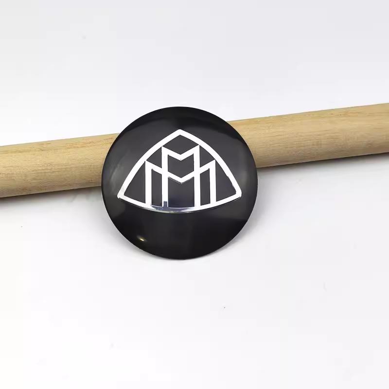 4 шт. 56 мм Наклейки на колпачки ступиц колес автомобиля Аксессуары для Mercedes Benz Brabus AMG Smart Maybach W205 W203 W206 W108 W124 W126