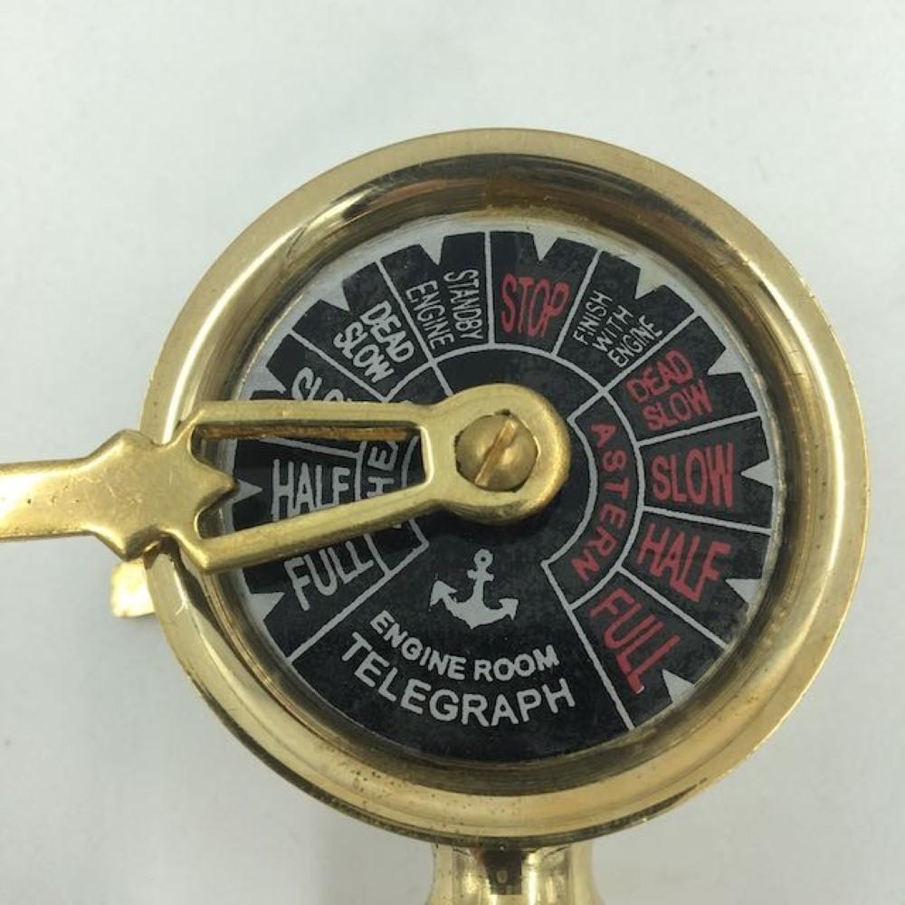 Beautiful Antique Brass Ship Engine Room Telegraph Marine Working Nautical 7