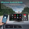 Eaglerich Navigation Car Audio Wireless Carplay Android Auto 10-дюймовый сенсорный экран автомобильный мультимедийный плеер динамик и Bluetooth5.0/Mirror Link/FM/TF/AUX