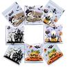 100Pcs Small Halloween Treat Bags,Clear Self Adhesive Candy Bags, Plastic Cookie Bags For Trick Or Treat, Halloween Goodie Bags