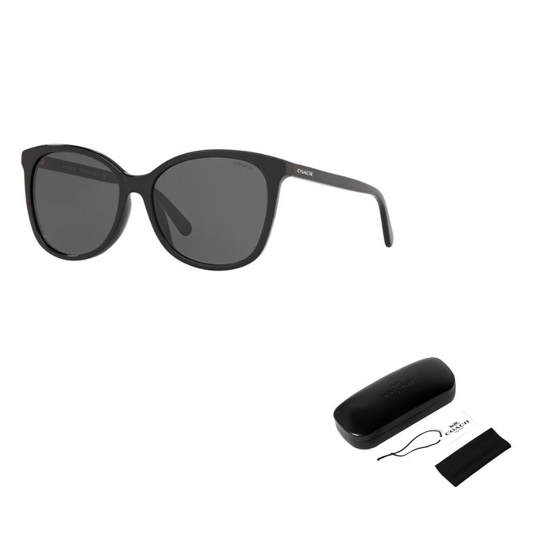 Coach Classic Logo Oval Sunglasses Unisex sunglasses Black 0HC8271U50028757