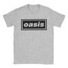 Мужская Женская Британская Рок-группа O-Oasis Футболка Хлопковая Одежда Повседневная Короткий Рукав Круглый Вырез Футболки Летняя Футболка