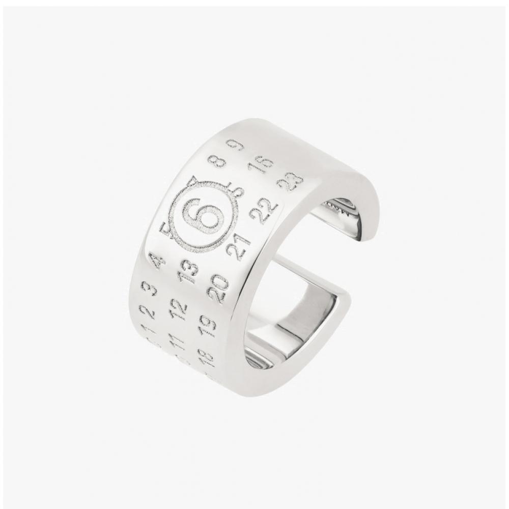 Серьга-кафф Maison Margiela Гравировка Нумерация Логотип Sm6vg0113 P6469 951