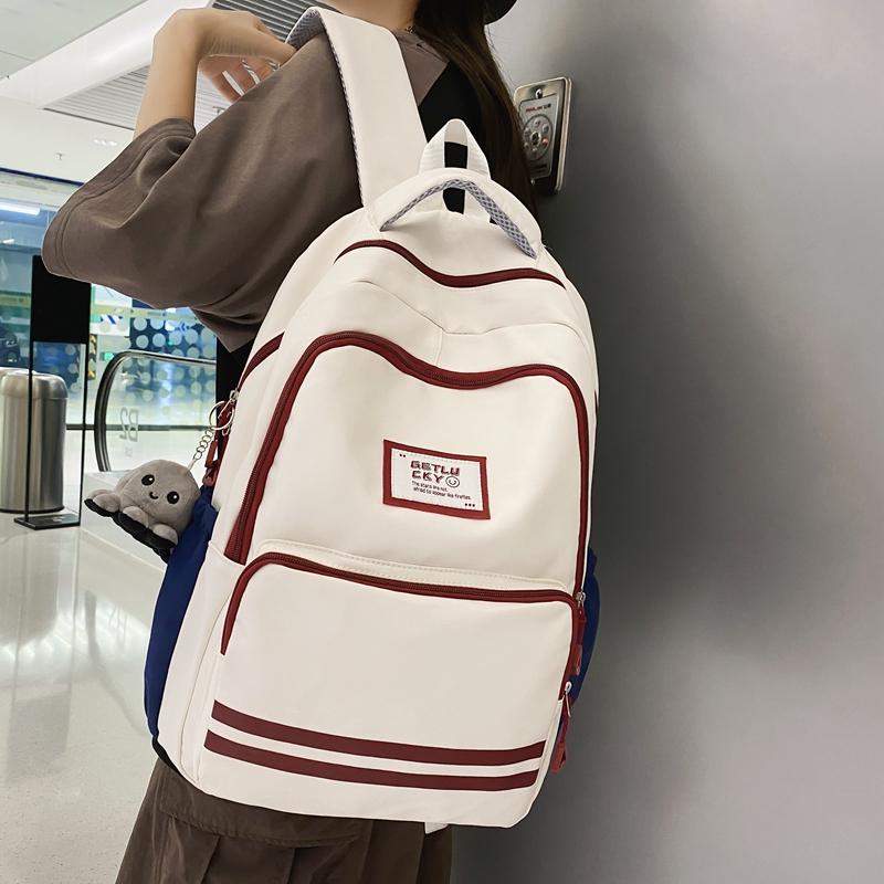 Мужской школьный рюкзак Женский кампус Легкий рюкзак большой вместимости Рюкзак для школьников младших классов