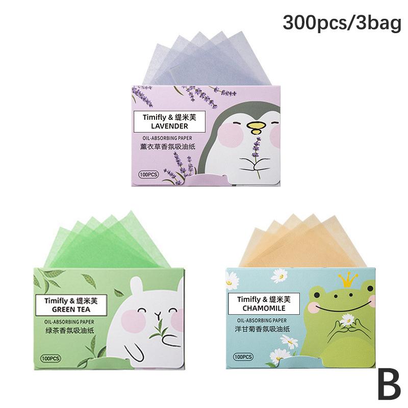 300 шт. портативная премиум-промокательная бумага для лица с маслом очищающие листы для лица для макияжа дружественная промокательная бумага