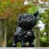 Mysterious Black Cats Statue Home Countertop Decoration Ornament