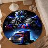 Optimus-Prime Round Rug for Livingroom,Bedroom, Palyroom, Chair Rug, Area rug, Circle Carpet, Large Size Decor Fan Christmas gift