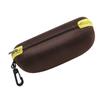 Portable EVA Sunglasses Case Shockproof Sport Glasses Case With Metal Carabiner Travel Zipper Eyeglasses Holder
