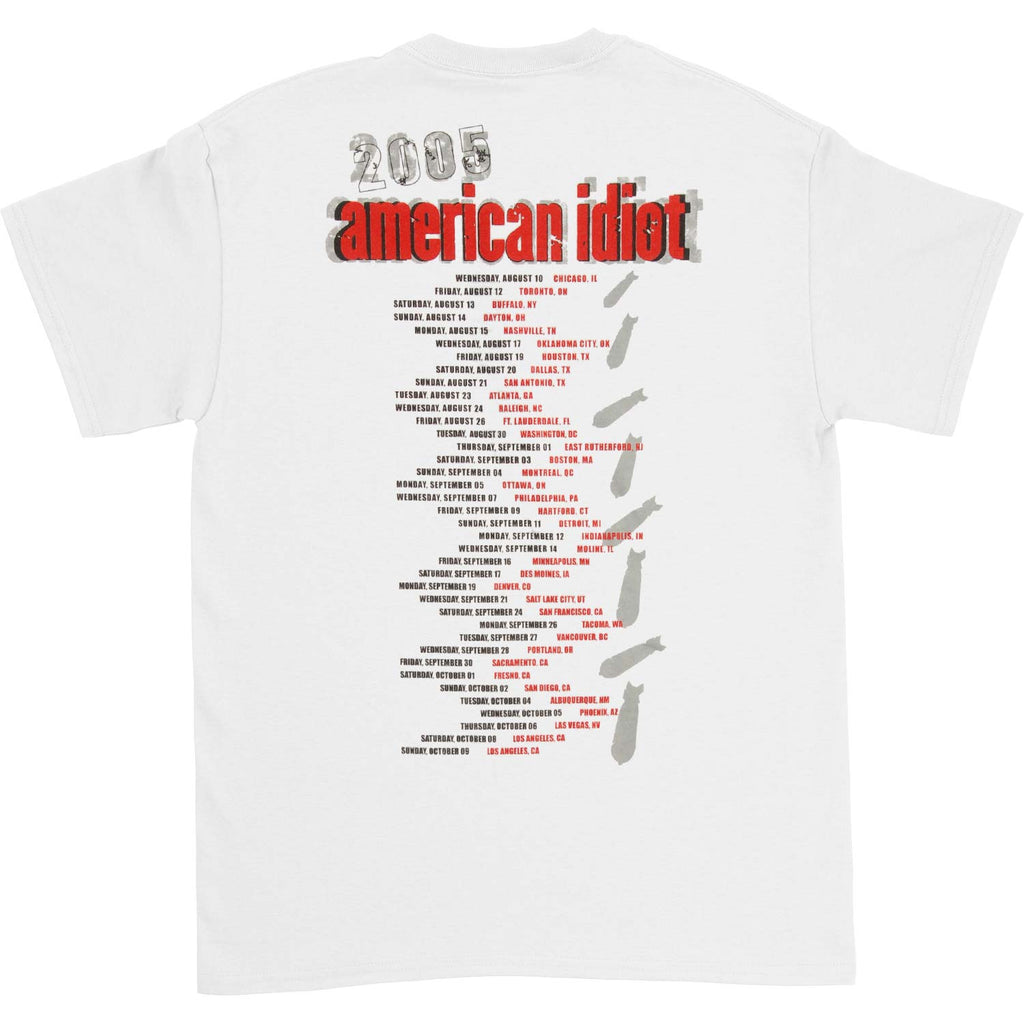 Футболка Green Day American Idiot Мужская Женская Оверсайз Уличная Одежда Y2k С коротким Рукавом Летняя Повседневная Свободная Мужская Женская Одежда
