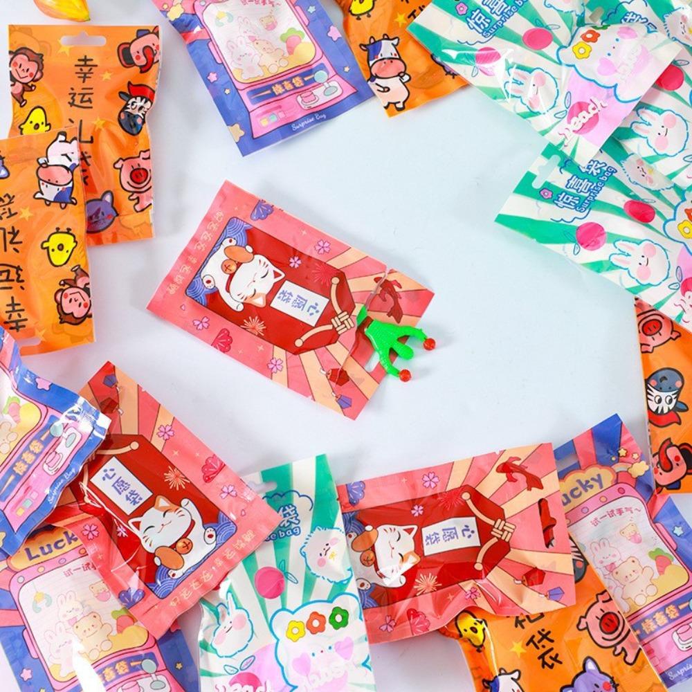 Канцелярская нейтральная ручка сюрприз бокс мультяшная игрушка сюрприз пакет канцелярские товары сюрприз бокс студент