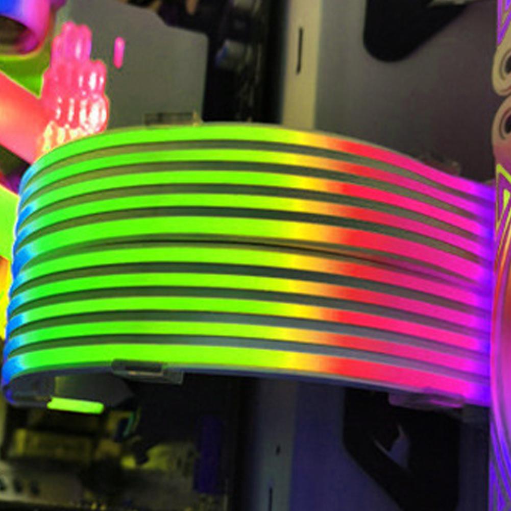 Светодиодная RGB лента 5В 3 контакта 8-контактный 24-контактный RGB кабель-удлинитель для блока питания ARGB кабель для материнской платы для блока питания компьютера