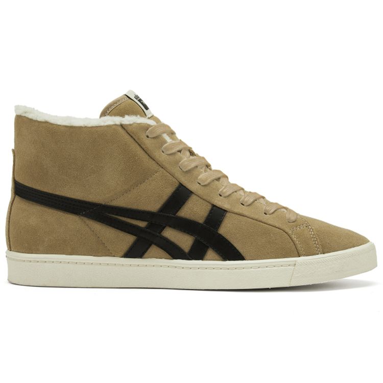ONITSUKA TIGER Fabre RB Color Blocked Fleece Casual Durable Mid-Top Sneakers Unisex Sneakers Brown 1183B809-200