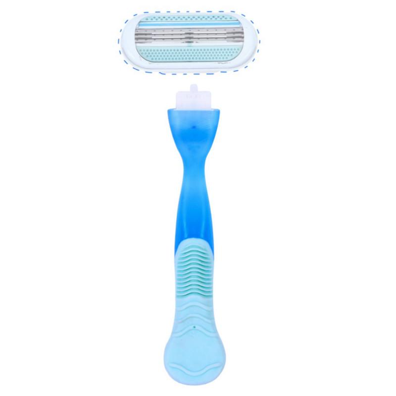 4 шт. лезвия 1 шт. держатель женское лезвие для женской бритвы сменная головка