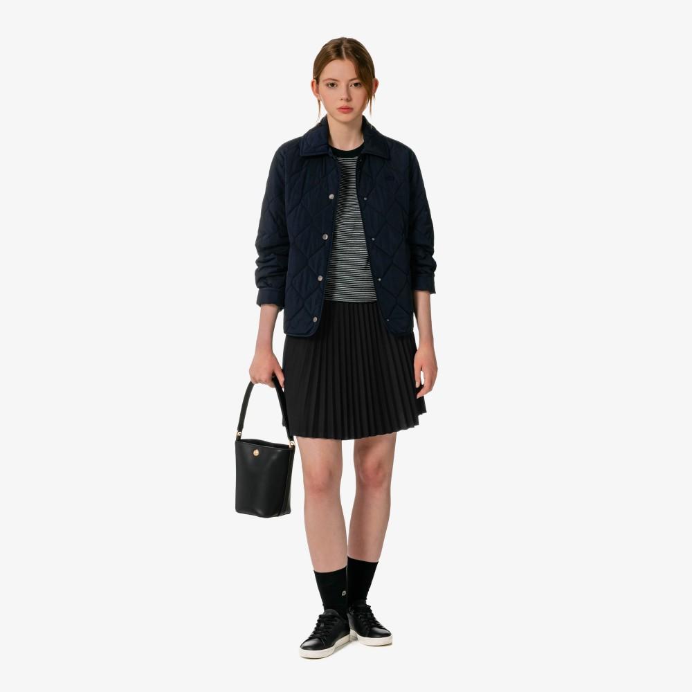 [lacoste] Women's Quilted Pattern Padded Jumper BF265E-56GHDE