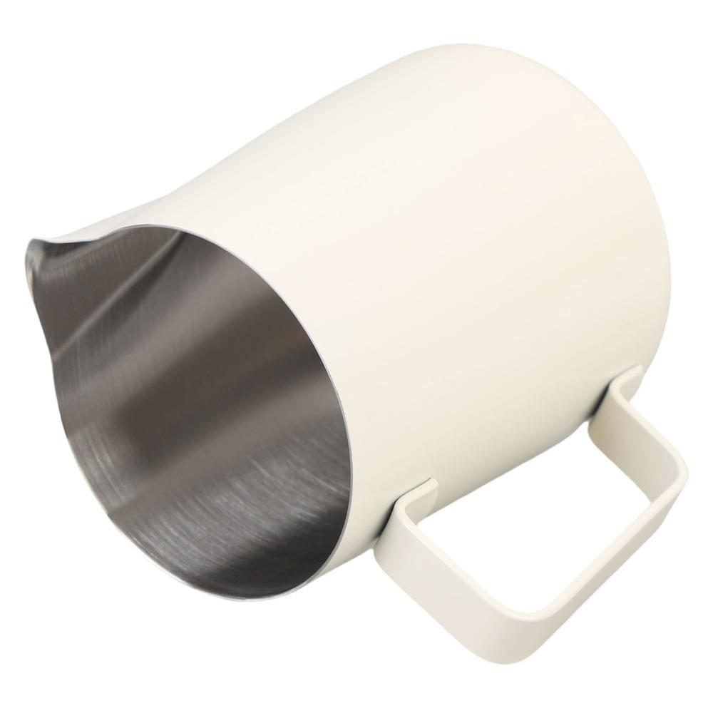 With Scale Milk Pitcher 304 Stainless Steel Latte Art Frothing Cup  Coffee Preparation