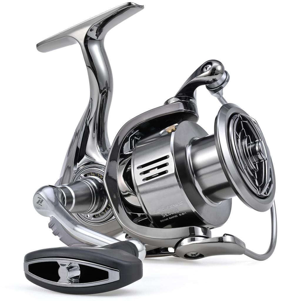 Spinning Bearing Fishing Reel Smooth and Powerful Spinning Reel for Saltwater Freshwater Reel,13+1