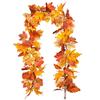 День благодарения Осень Листья Подвесная гирлянда Лоза Листья Украшение Осень Кленовые листья Лианы Для Свадебной вечеринки Домашнее украшение