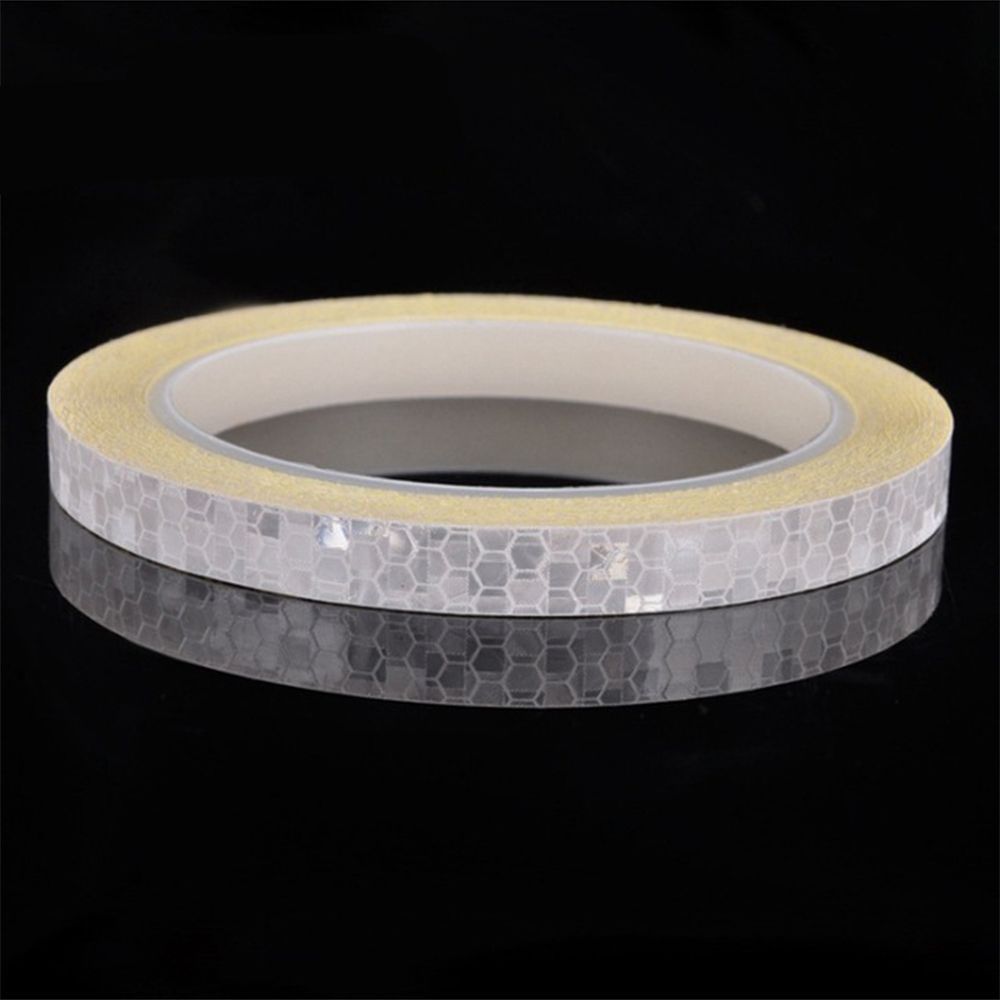 Motorcycle Security warning tape Bike Reflective Stickers Cycling Accessories Wheel Rim Decal