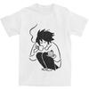 Самая умная футболка Death Note, трендовые футболки с короткими рукавами, Y2K, смешная футболка, лето, хлопок, круглый вырез, одежда оверсайз
