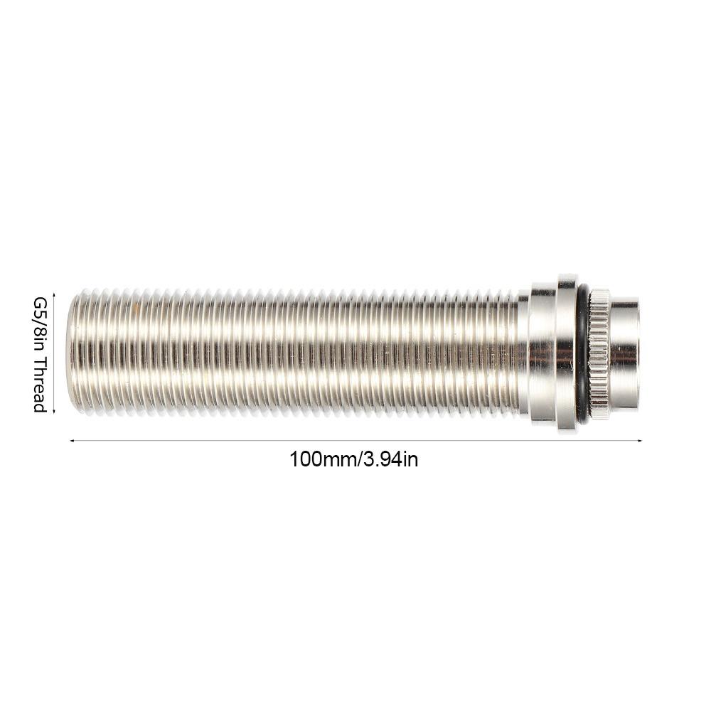 2 piece Stainless Steel Homebrew Equipment Faucet 100mm Length Beer Brewing Tap Shank For Kegs