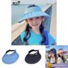 Summer Kids Sun Hat With Large Brim Breathable Sun Protection For Boys And Girls