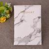Marble Passport Cover PU Leather Travel Passport Holder Protector Case Organizer Ticket Document Business Credit ID Cards Wallet