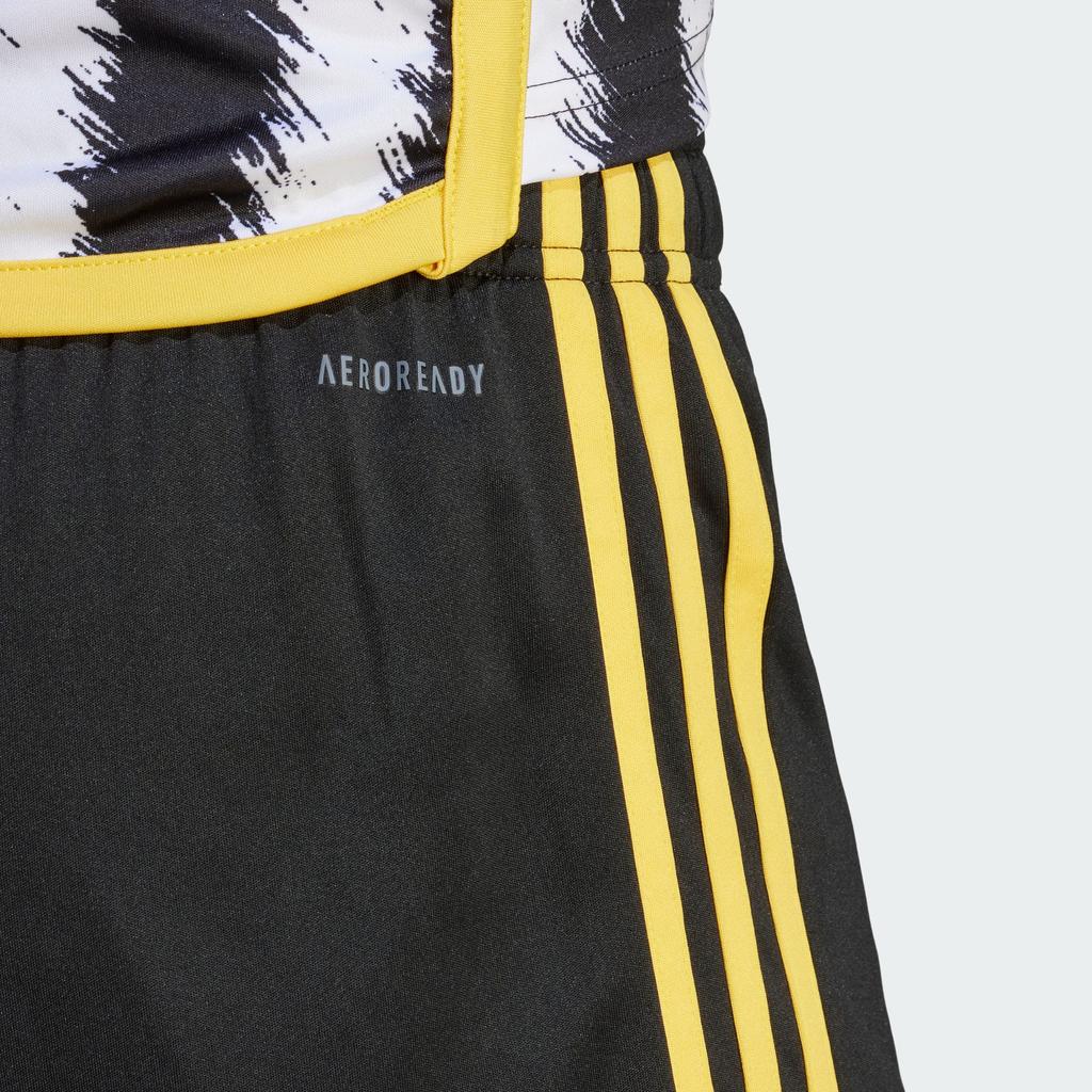 adidas Юве H Шорты спортивные футбольные с полосками и цветными блоками, издание для фанатов, домашние шорты «Ювентус» для мужчин, черные HR8254
