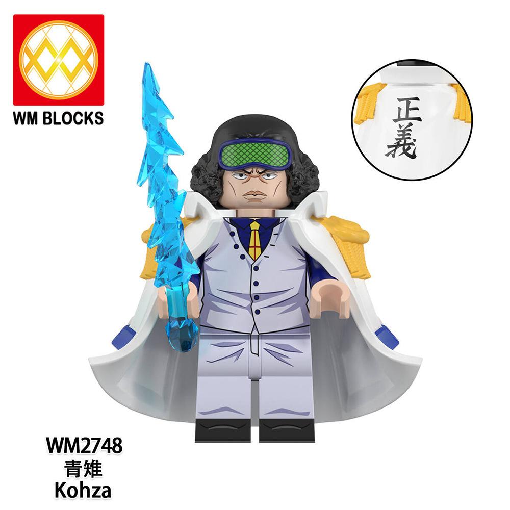 Wm6187 Wm6188 Пиратский конструктор Фигурка Мелкие Частицы Собранная кукла Игрушка Сумка