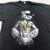 Винтажная футболка HIP HOP POPEYE THE SAILOR MAN РАЗМЕР L рэп мультфильм мягкая