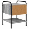 Nightstand 2 pcs Grey Sonoma 35 x 36.5 x 47 cm Engineered Wood