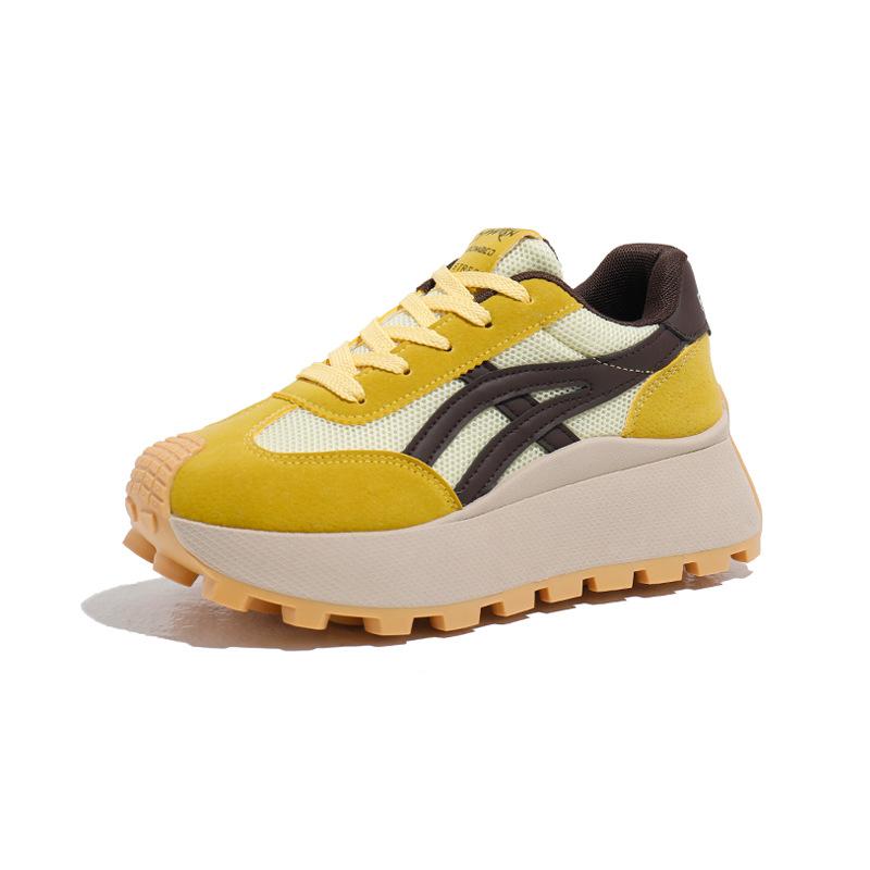 Ins корейская версия сетчатых папиных туфель для женщин весна 2025 новые дышащие женские студенческие спортивные туфли для женщин HL861-2