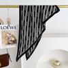 Korean English Alphabet Triangle Scarf Fart Curtain Women's Stacked Wear Accessories Jeans Belt Silk Scarf with Shirt Small Scarf