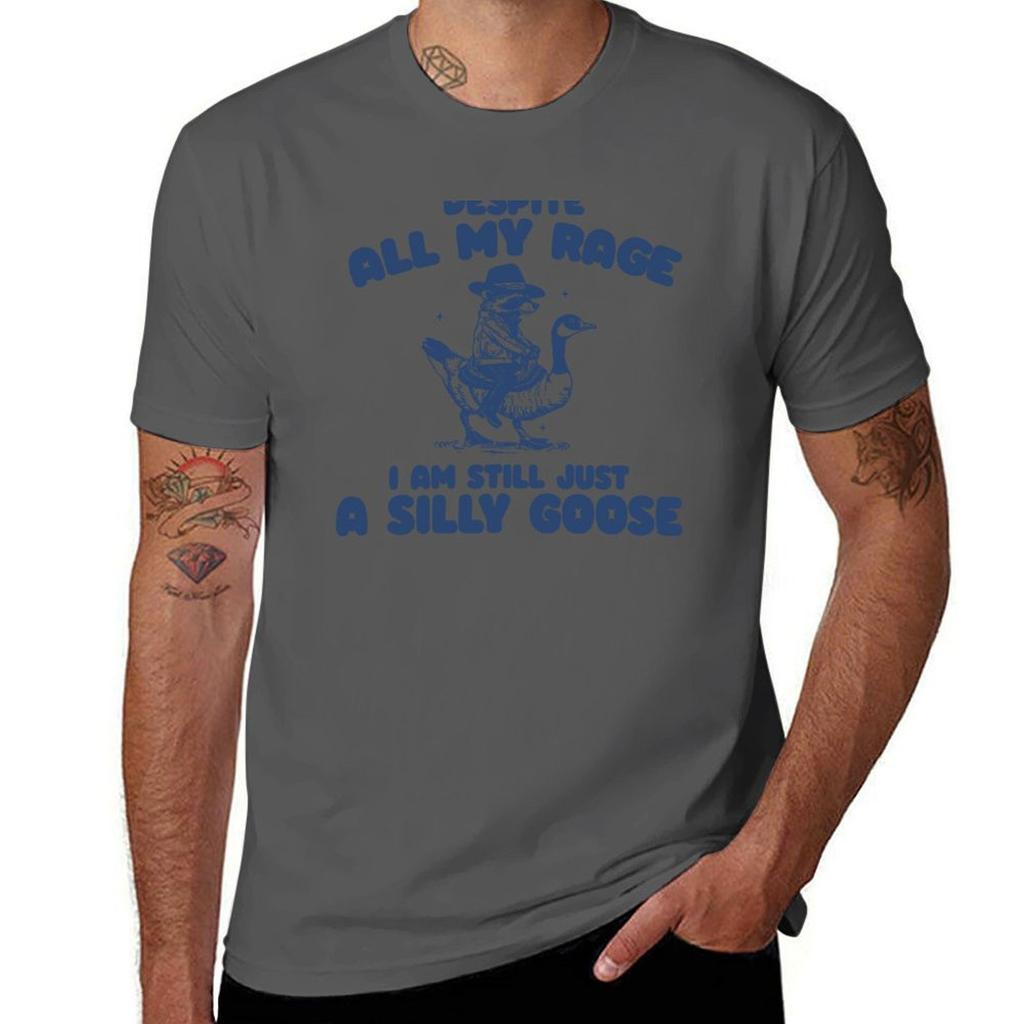 Despite All My Rage I Am Still A Silly Goose Shirt Meme Shirt Cowboy Raccoon Shirt Funny Raccoon Funny Meme Tee Racc Tshirt