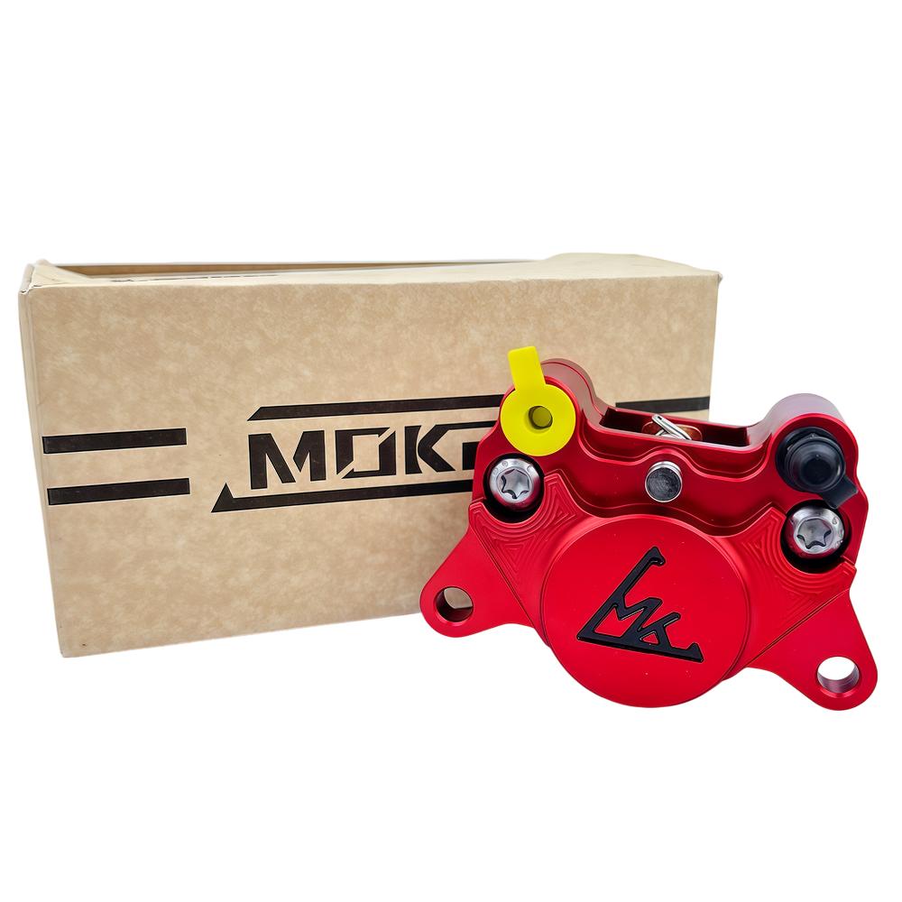 84mm Universal Motorcycle Brake Caliper CNC Aluminum 2-Piston High Performance Rear Small Crab Racing Brake Caliper Accessories
