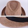 Соломенная шляпа Trilby Sun Hat Мужская женская летняя Панама Дизайнерская пляжная шляпа Fedora
