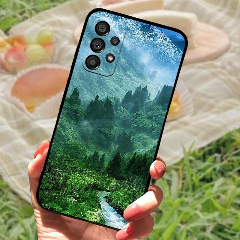Чехол для Samsung A73 A72 4G 5G Мраморная крышка для телефона Для Samsung A33 Силиконовый мягкий ТПУ бампер Чехол Galaxy A53 Защитные Fundas