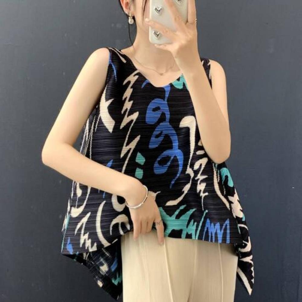 Plara Rachel Pleats Blouse