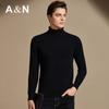 Antonio Men's 100% Cashmere High-Neck Pullover Sweater