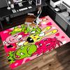 1pc Happy Tree Friends3 Print Area Rug - Soft, Washable Non-Slip Indoor Mat for Office Chairs, Living Room, Home Office Decorative Rug
