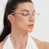 Anti-Blue Light Rays Eyeglasses Frame Women Cat Eye Glasses Brand Designer Clear Lens Computer Optical Eyewear