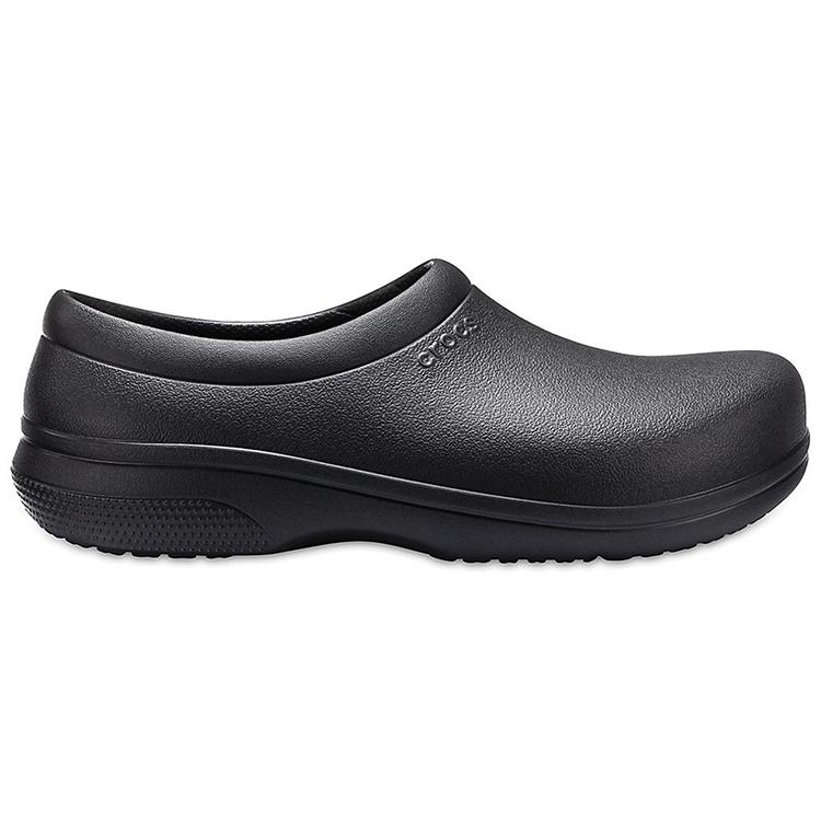 Crocs На работе Скользкие Рабочие Слипоны Черные 205073-001