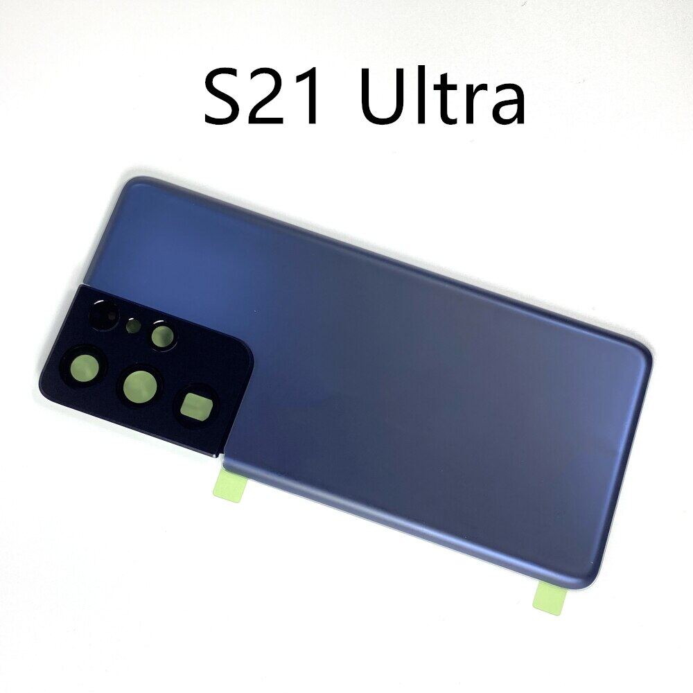 Корпус для Samsung Galaxy S21 Ultra G998 G998F G998F/DS G998B Замена задней батареи задней двери