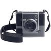Этот защитный чехол для камеры совместим с Fujifilm Instax Wide EVO instant, изготовлен из специального мягкого прозрачного материала и поставляется с черным