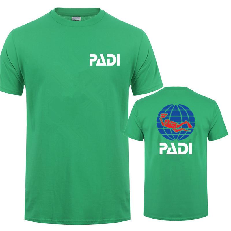 Scuba Driver Padi T Shirt Unisex Casual Cotton Short Sleeve Tops Lh373