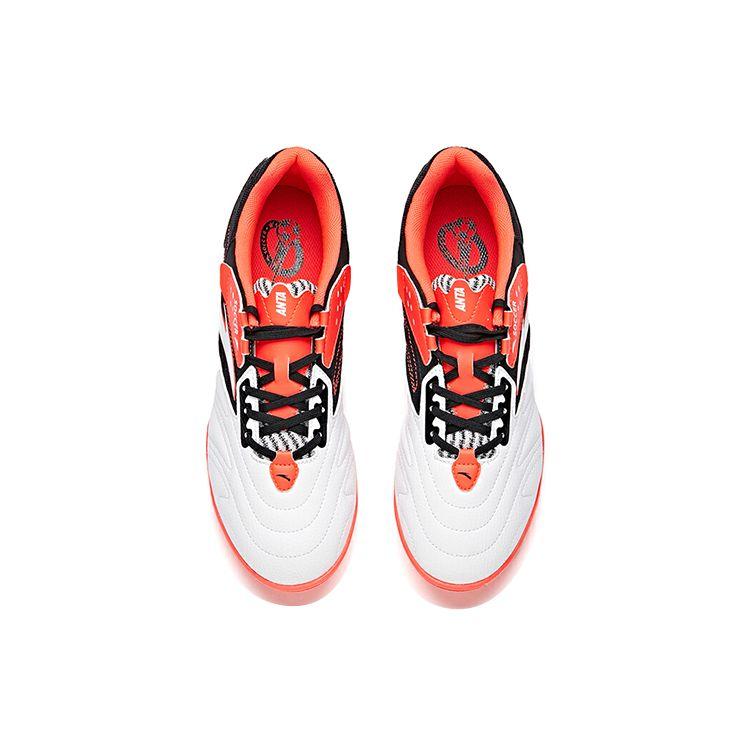 Anta Удобные амортизирующие нескользящие износостойкие дышащие футбольные бутсы мужские футбольные бутсы белые черные красные 912032202-1