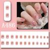 2024 Gentle, sweet, fresh, high-end, simple, printed, fashionable wearable manicure