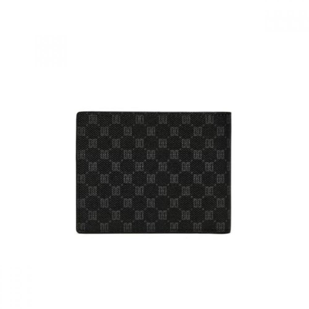 Daks Black Lewis Dd Pattern Pvc Wallet Dbwa6e123bk