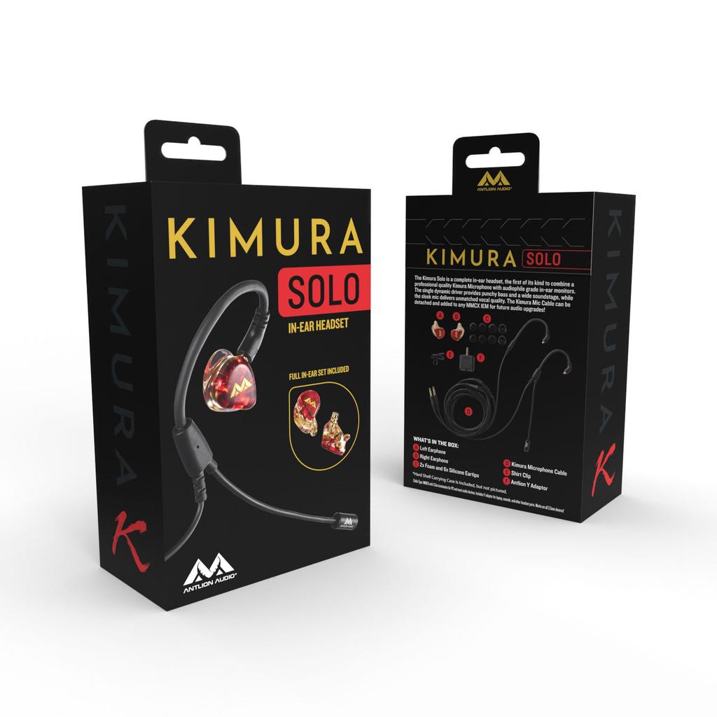Antlion Audio Kimura Solo Headset IEM Headset In-Ear GDL-1100